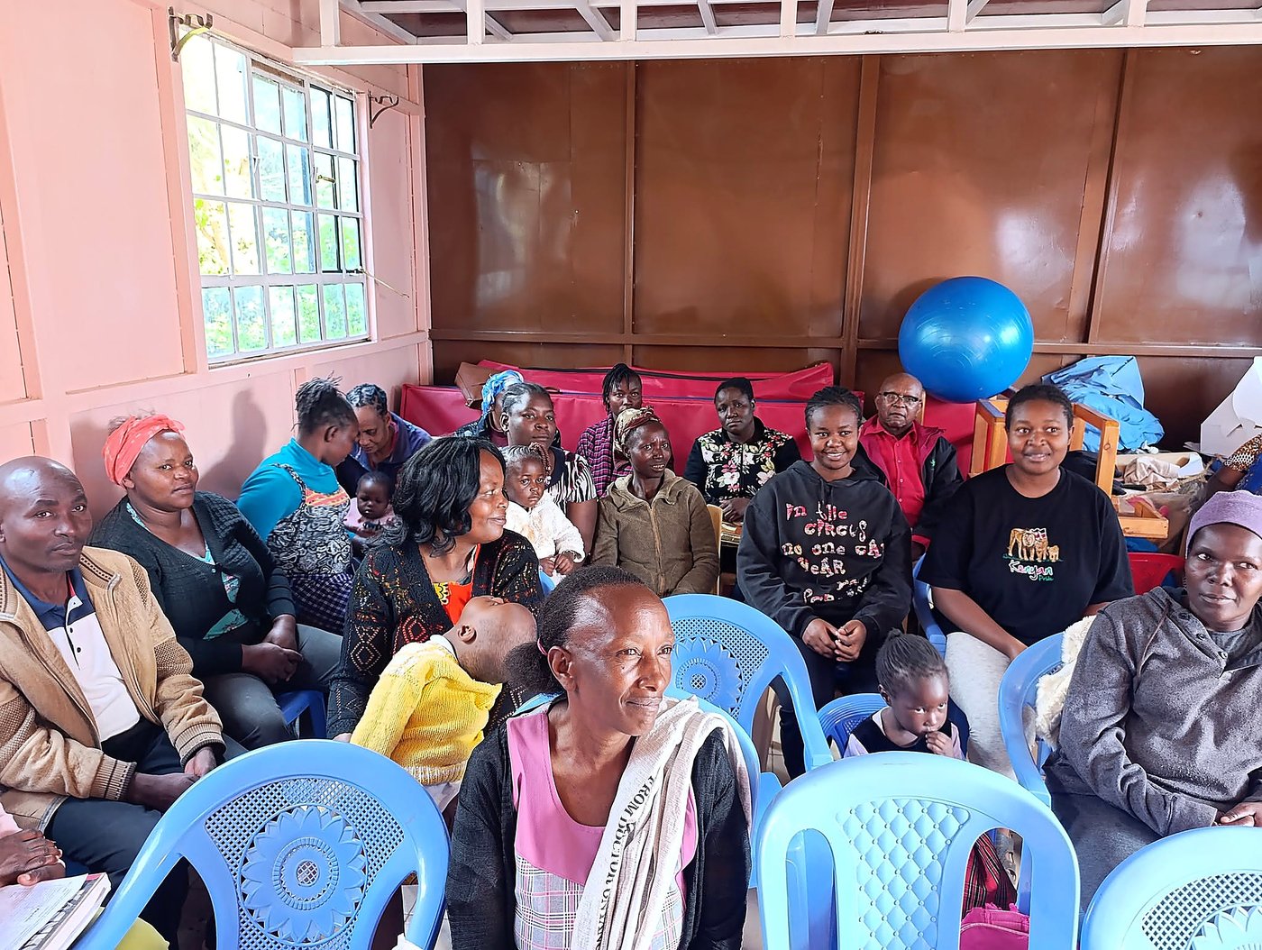 A community gathering at a GCIG event